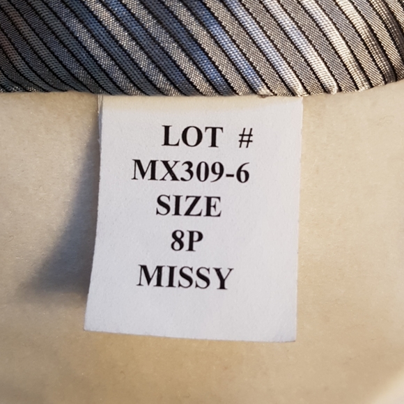 JP 1893 Off white wool blend coat 8P - Picture 8 of 8